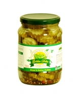Sweet cucumbers slices 720ml