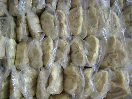 bamboo shoots in bags