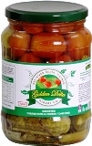 Assorti gherkins & cherry tomatoes 720ml